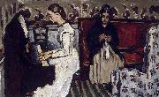 Paul Cezanne Madchen am Klavier France oil painting artist
